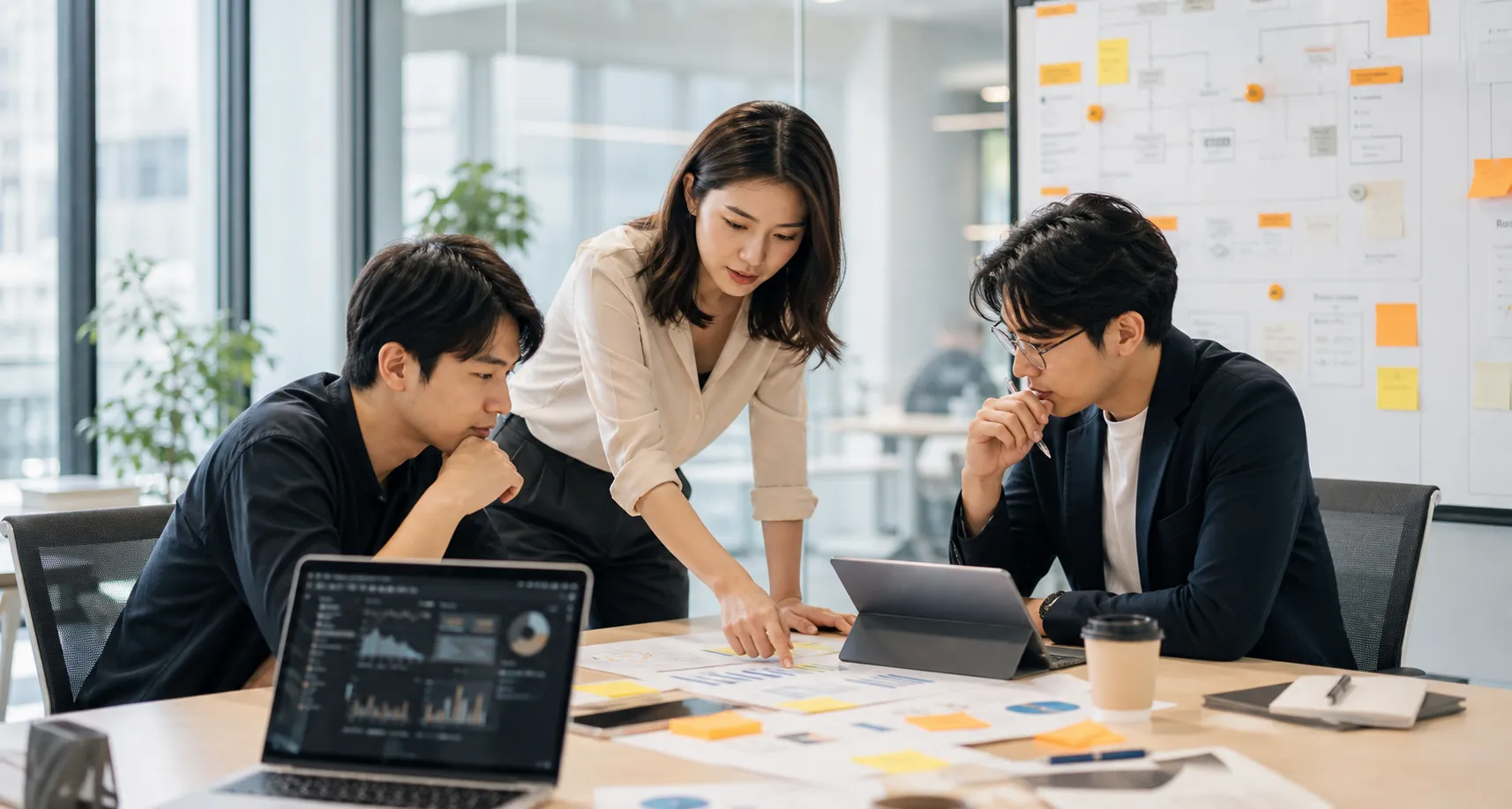 亞洲商務團隊協作導入 AI 工作流